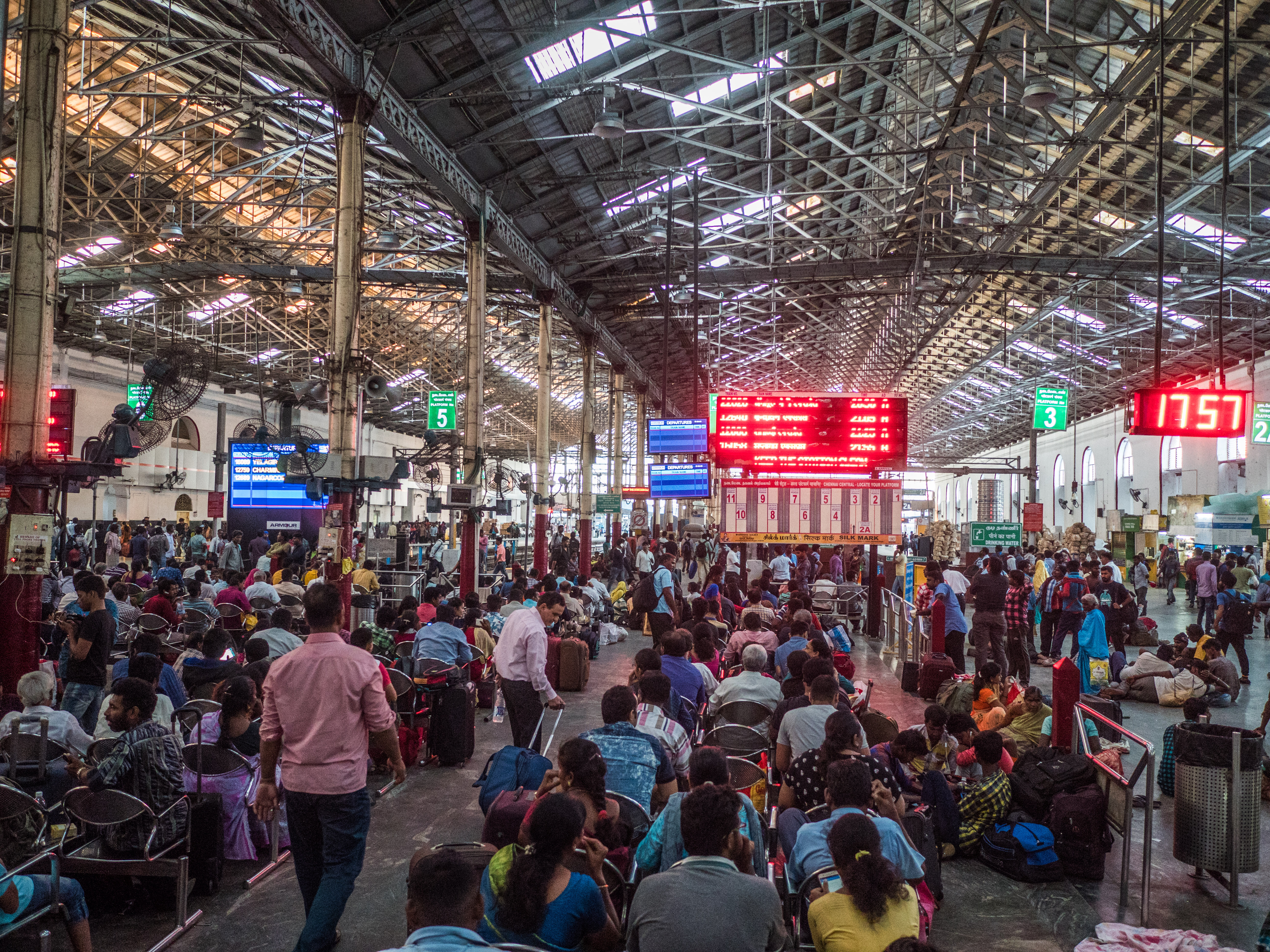 High speed transport - Chennai Central Station