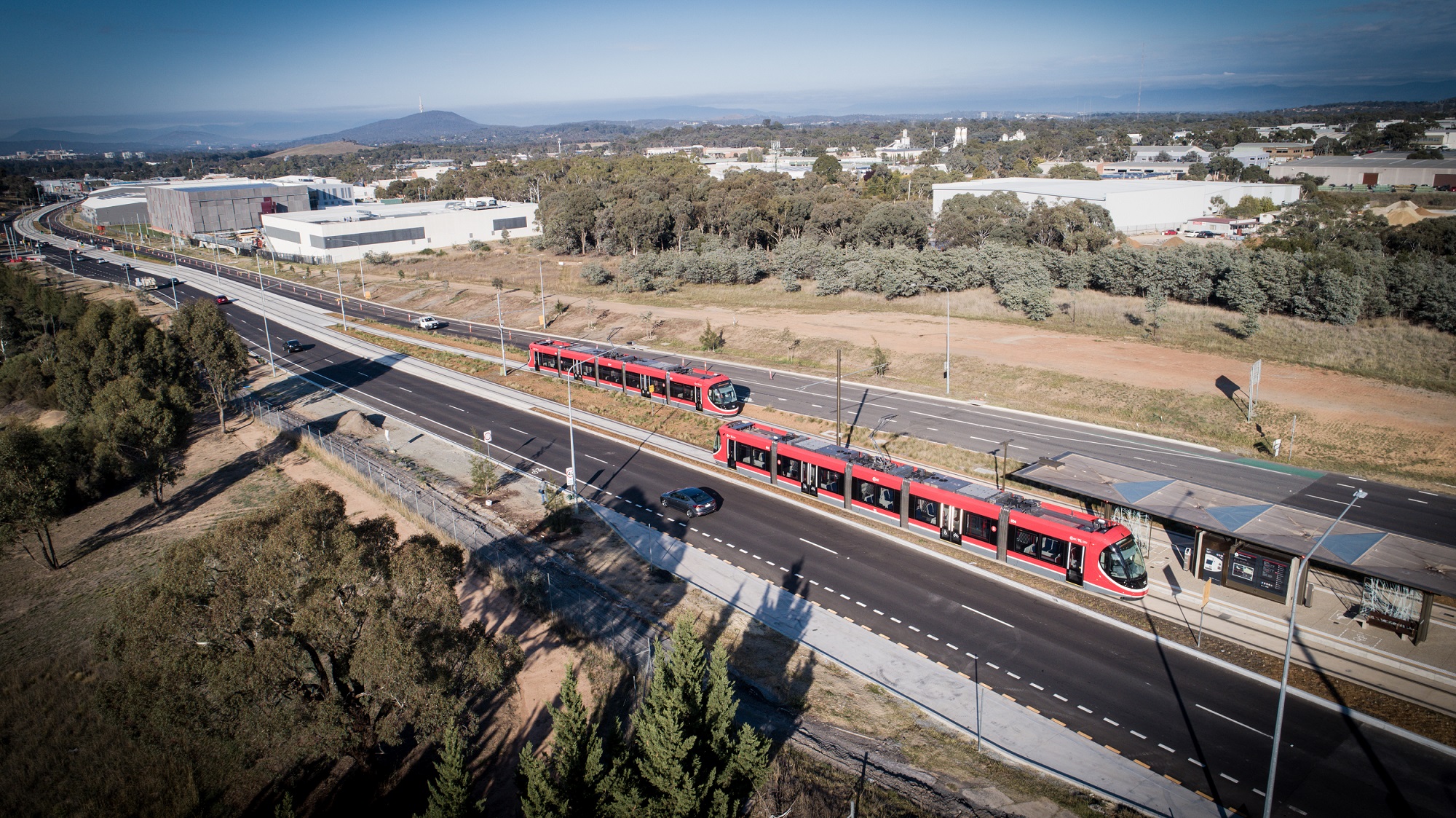 Canberra light rail opening