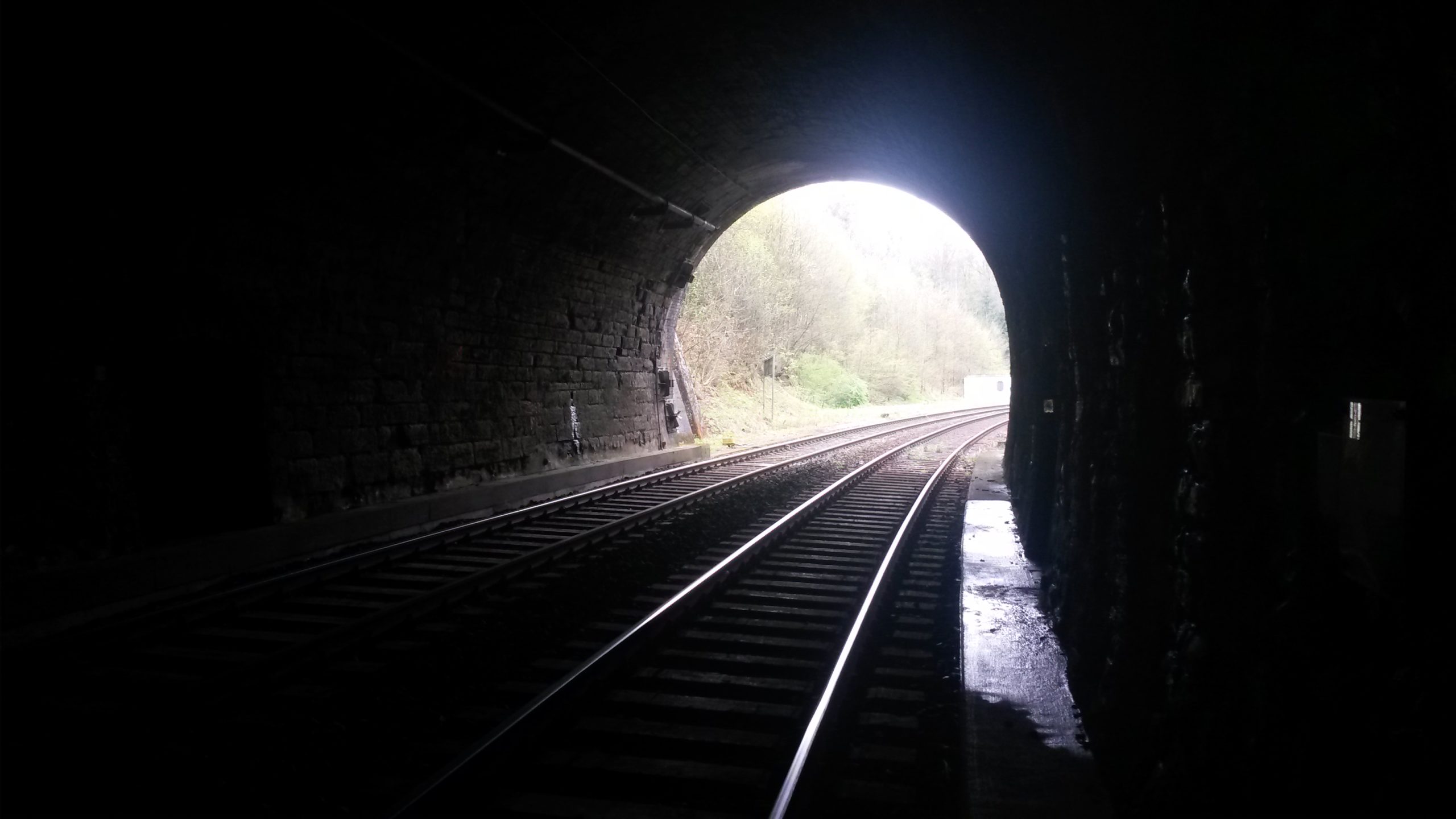 Tunnel renovation - Elleringhausen - Tunnel from the inside