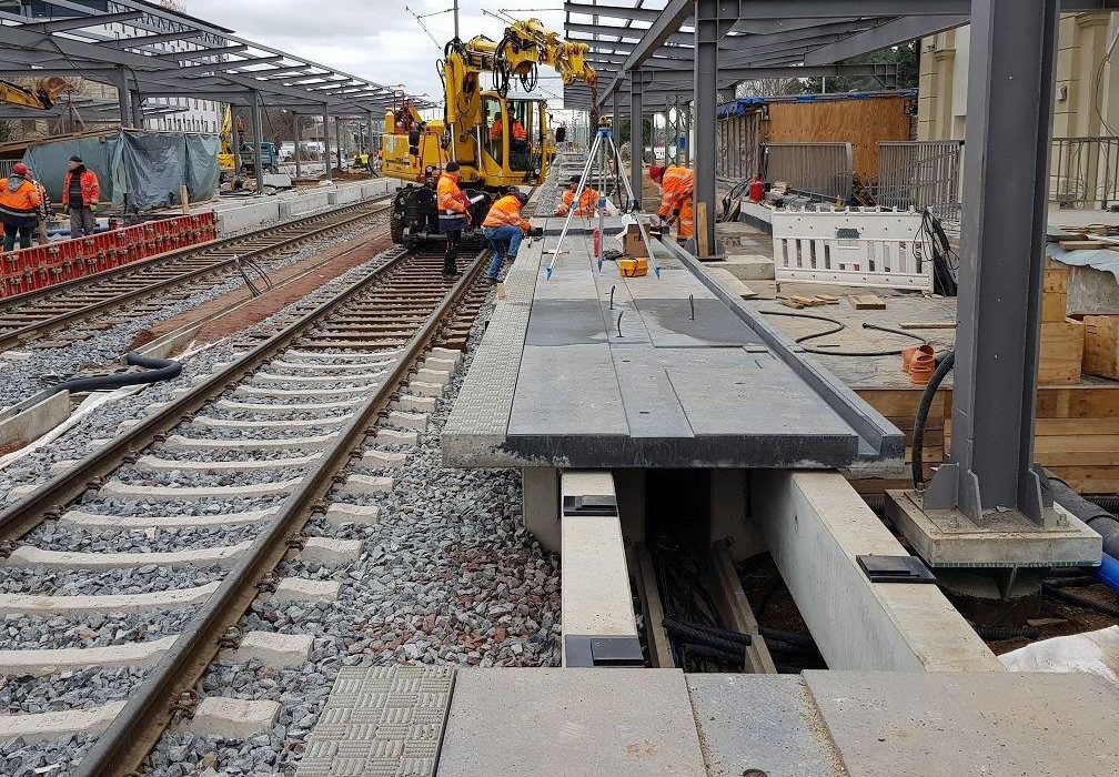 Eisenbahn Magdeburg Ausbau und Erneuerung des Knotens DB E&C