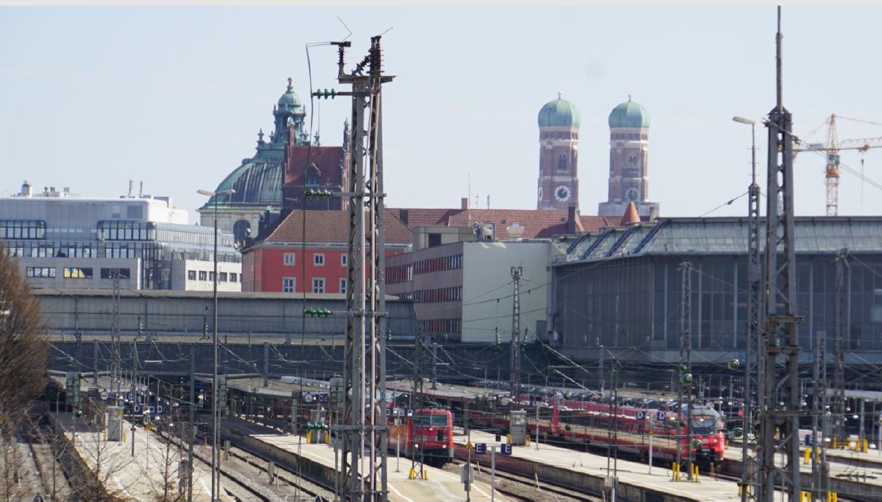 Munich Central Station - Starnberg wing station - view on the station