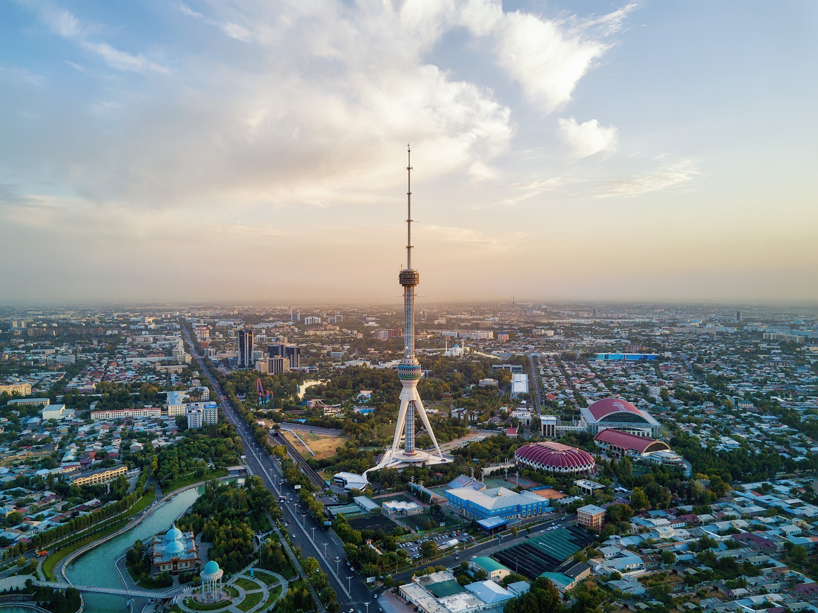 Projekt in Zentralasien - Tashkent Fernsehturm