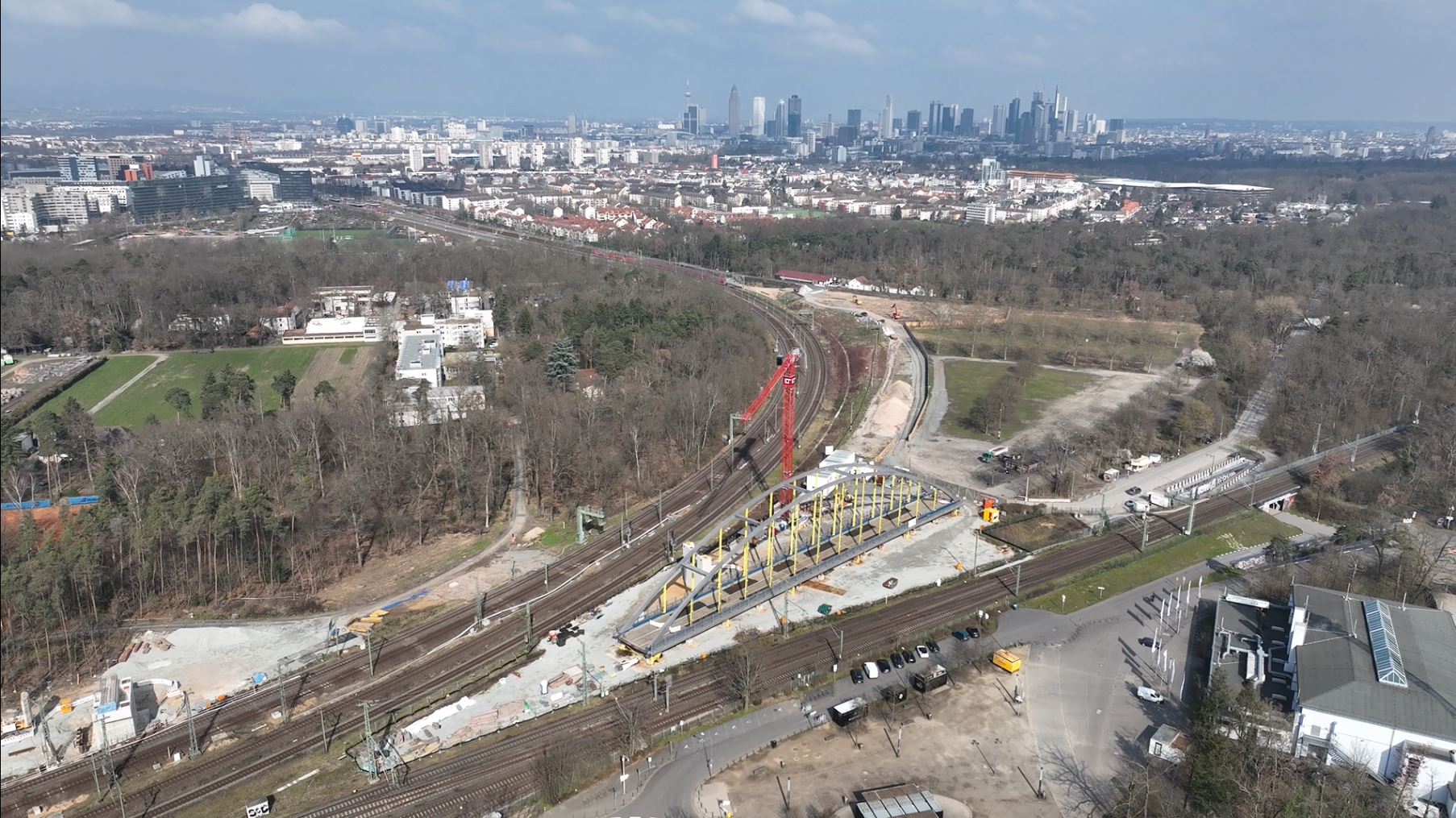 Regional bypass west - Railway line