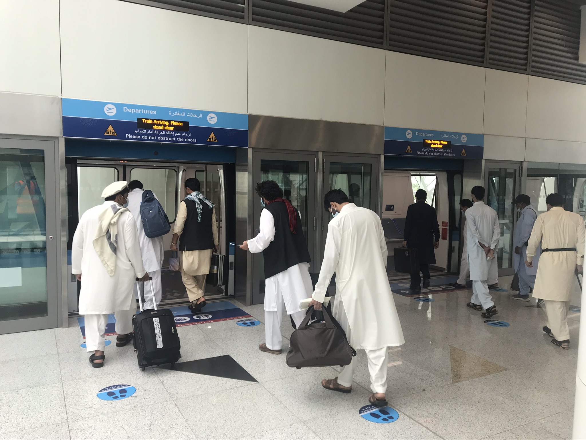 Flughafen Saudi Arabien - APM im Betrieb