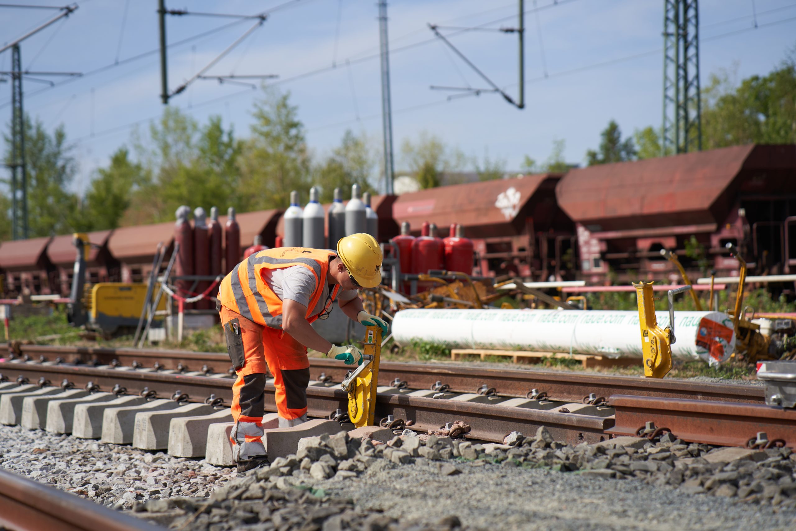 general overhaul: construction work on Riedbahn