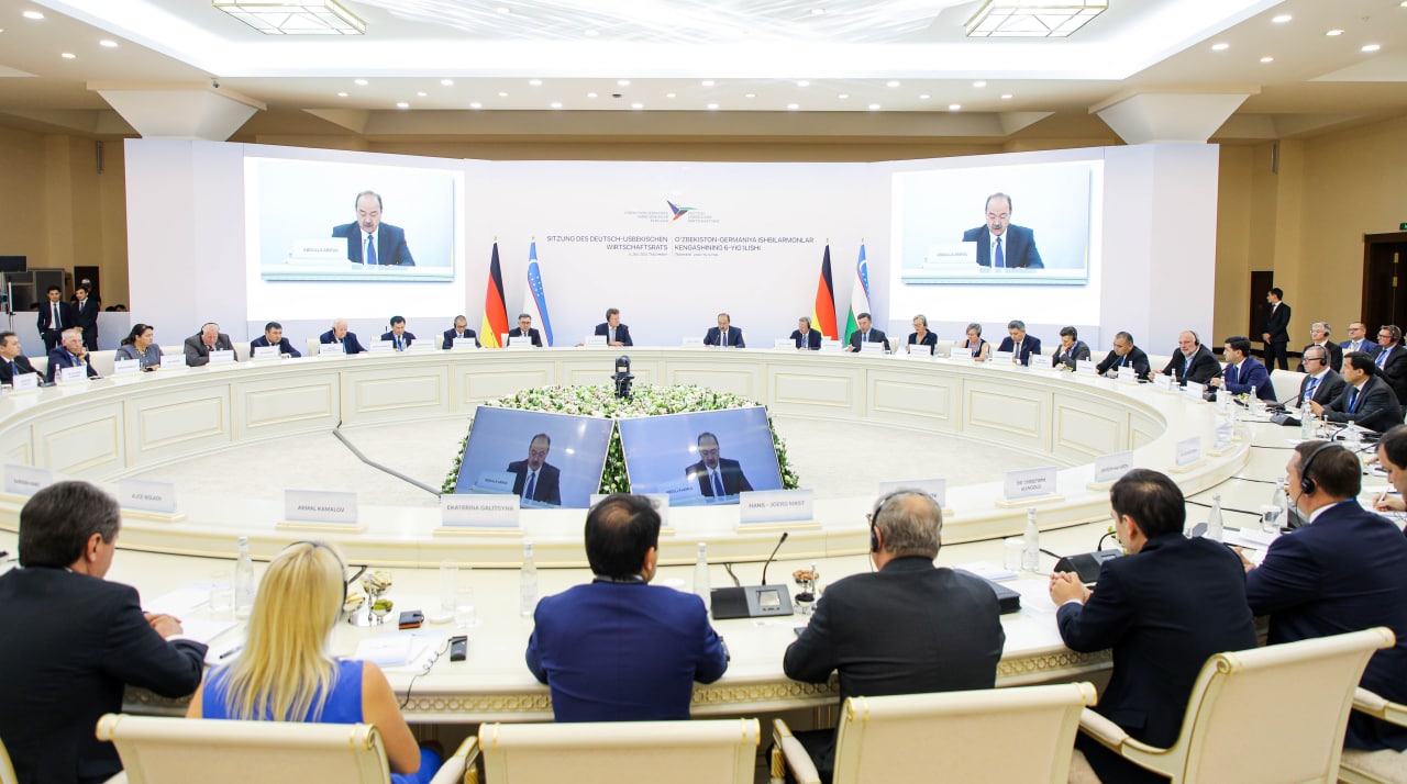 Rail electrification: meeting of the German-Uzbek Economic Council