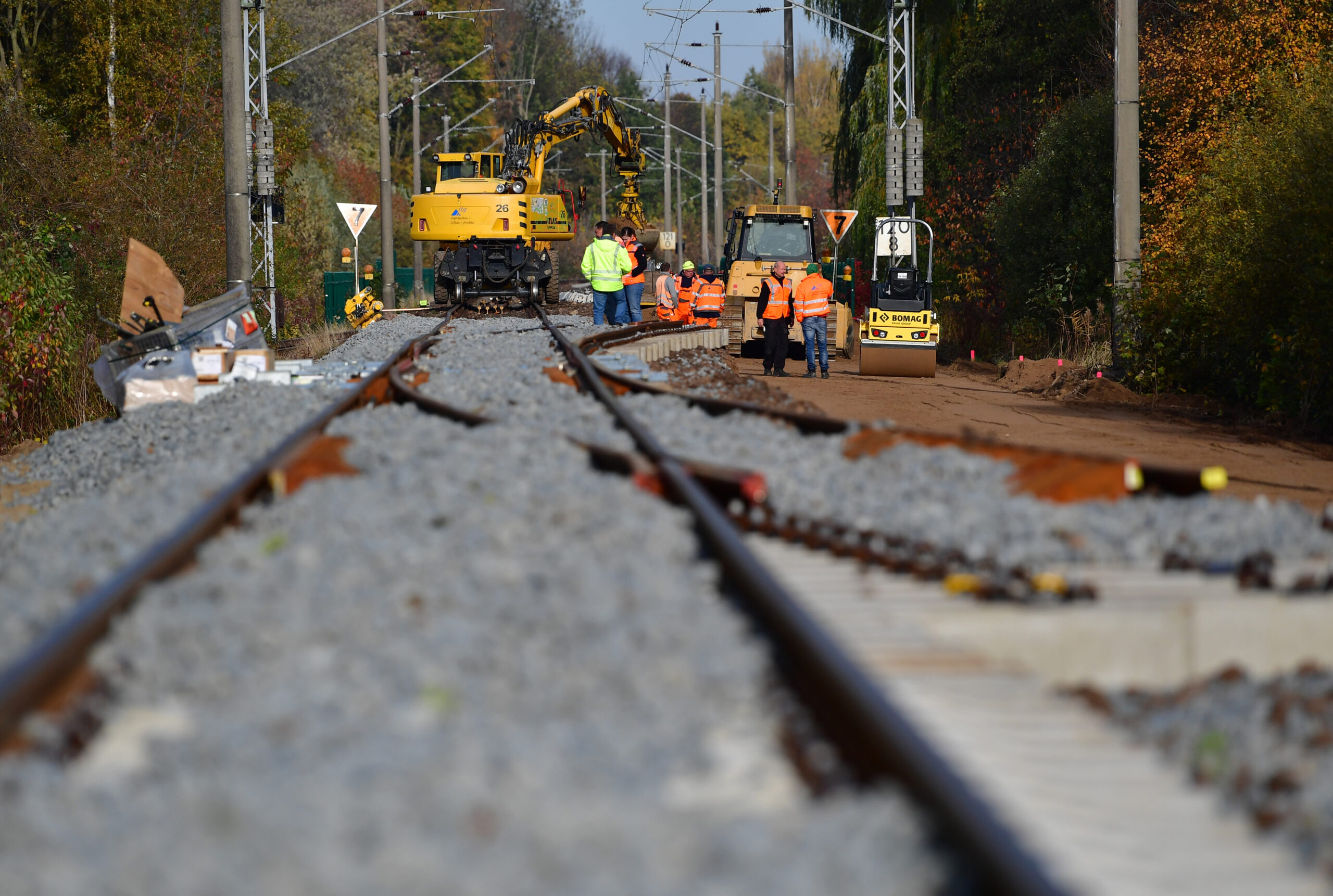 Superstructure measures on the Rostock - Lütten Klein line