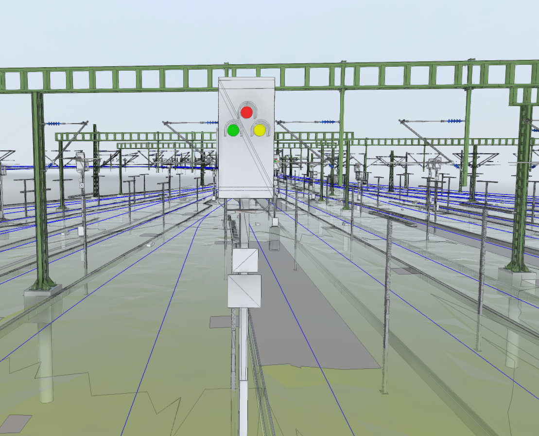 Visualization 3 - Düsseldorf stabling station