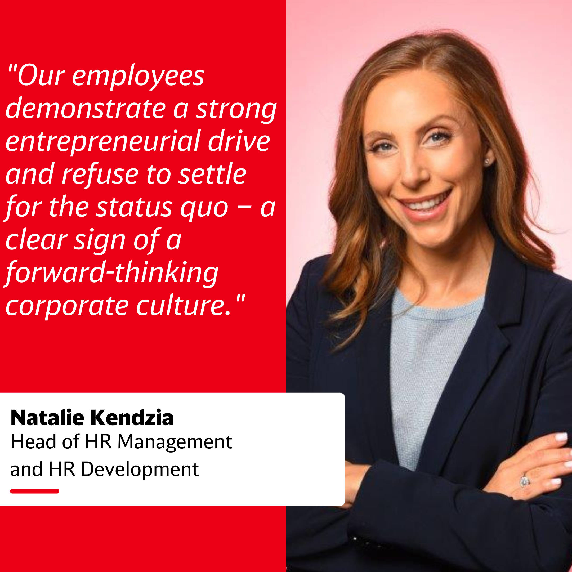 Natalie Kendzia on HR development and corporate culture at DB E.C.O. Group