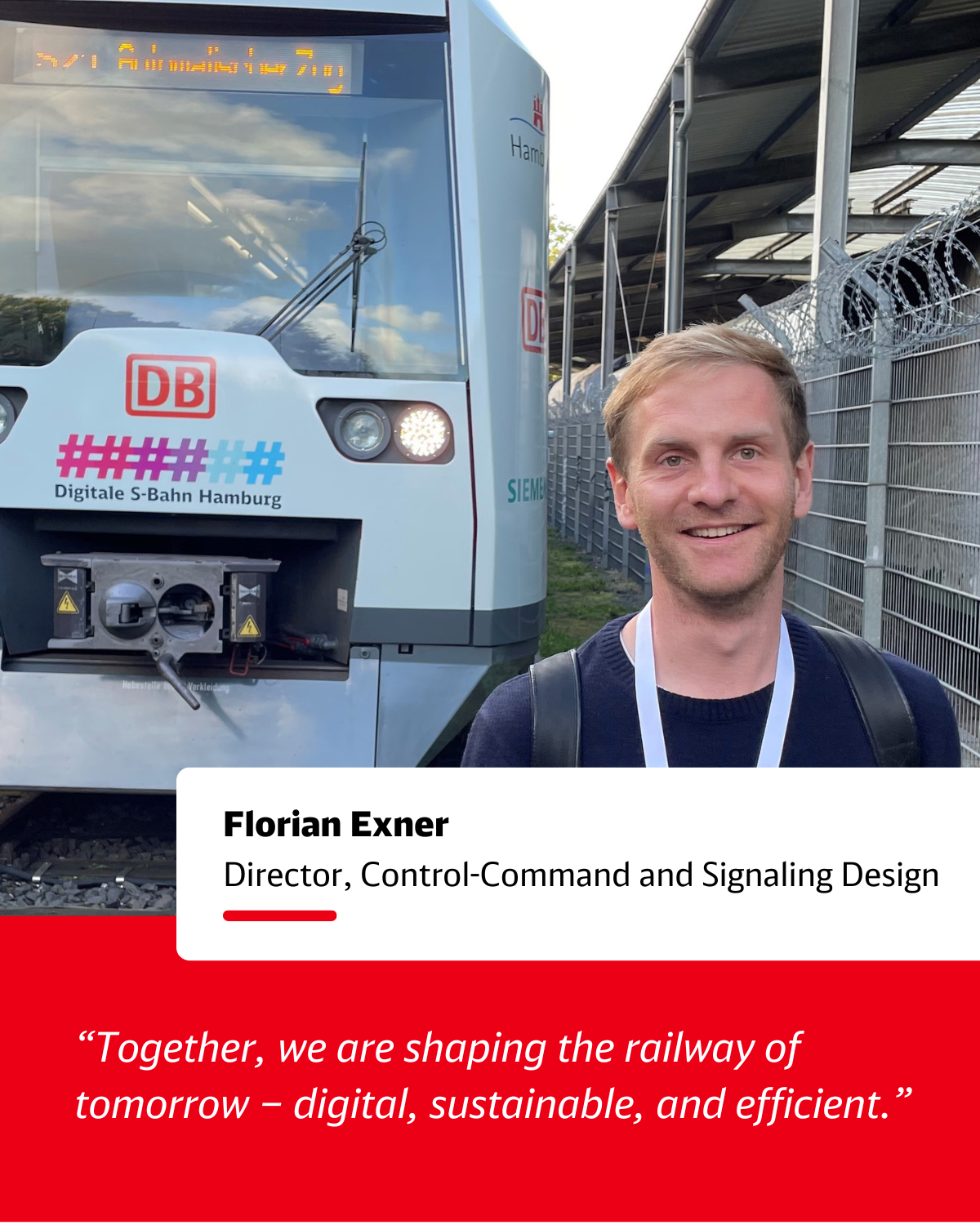 Portrait photo Florian Exner - Control-Command and Signaling Design