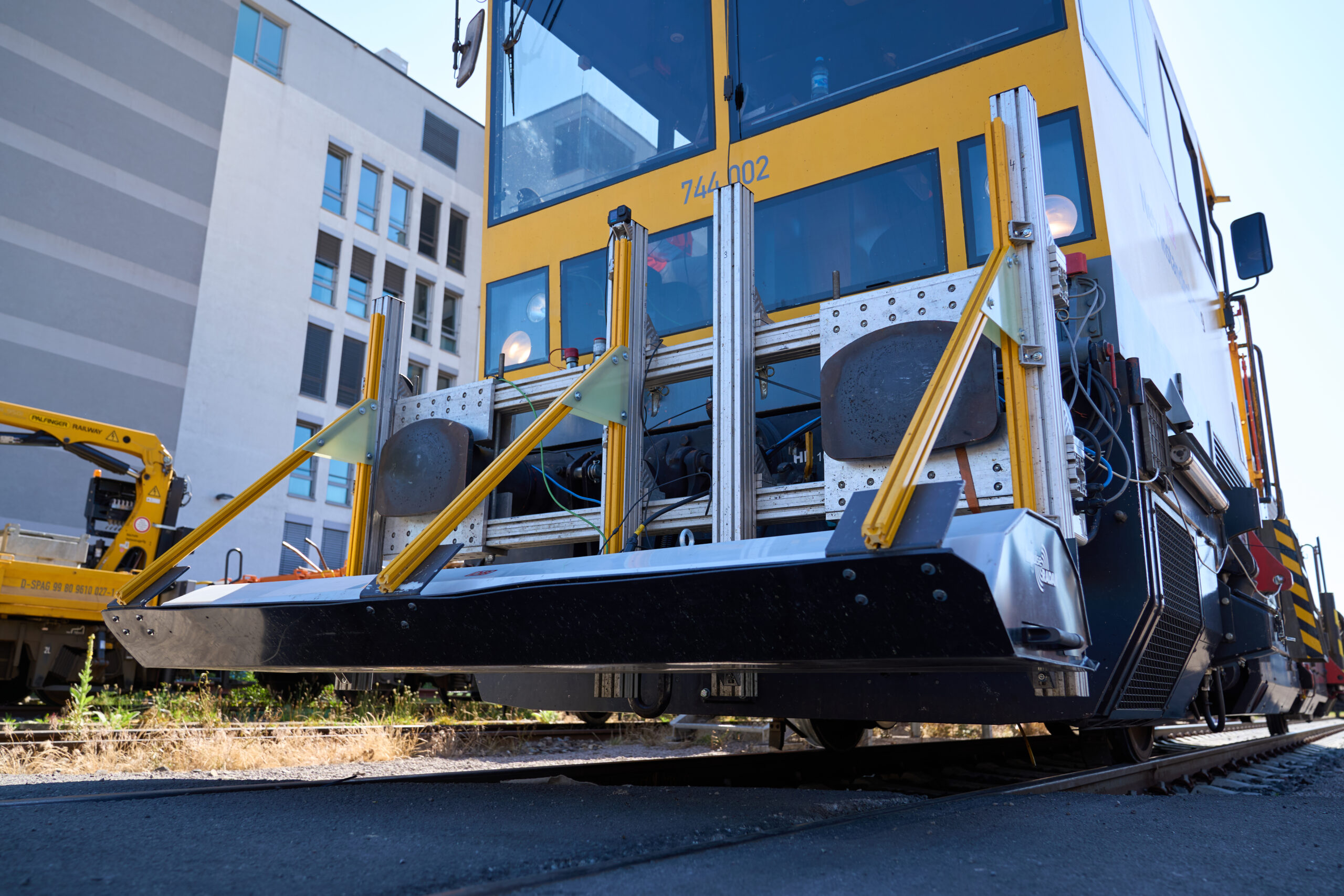 ground-penetrating radar_Measuring device on measuring vehicle