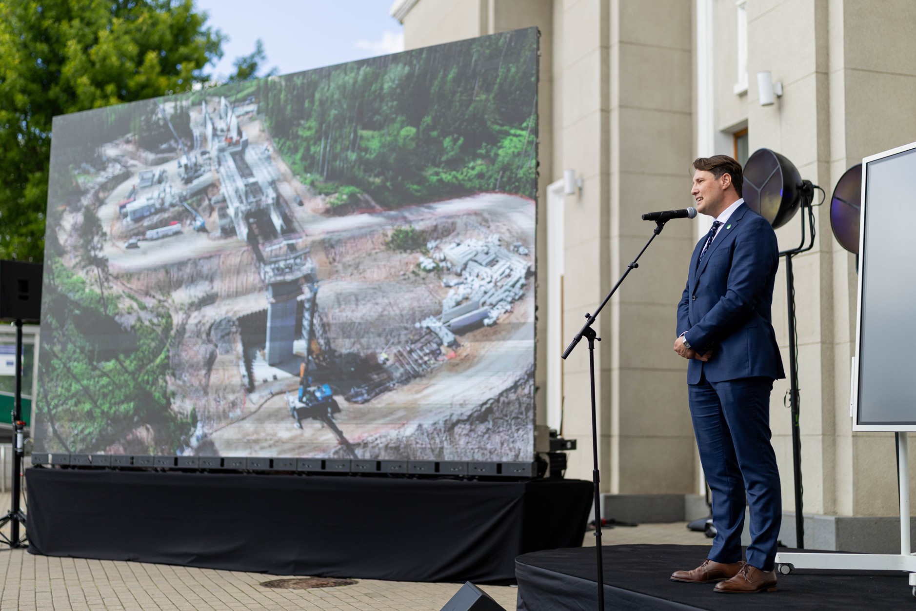 Rail Baltica Abschnitt Kaunas-Polen: Rede bei der Vertragsunterzeichnung