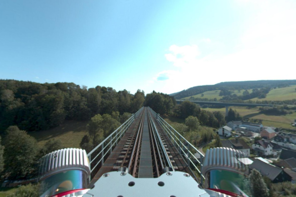 Aufnahme offene Strecke