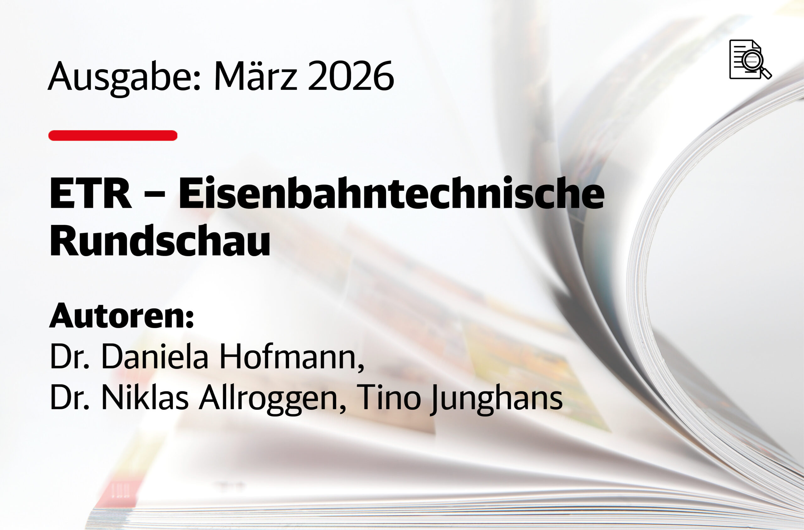 Template Eisenbahntechnische Rundschau