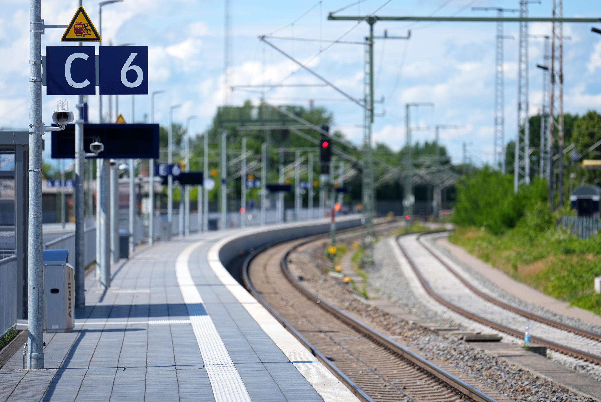 Bahnhof Wittenberge - nach der umfangreichen Korridorsanierung