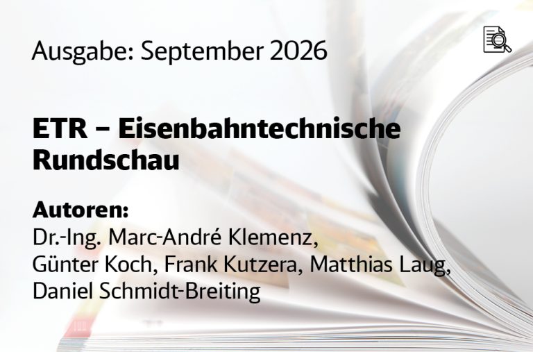 Eisenbahntechnische Rundschau